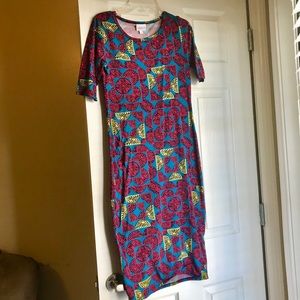 LuLaRoe Julia Dress Size XS